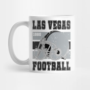 Las Vegas Retro Football Mug